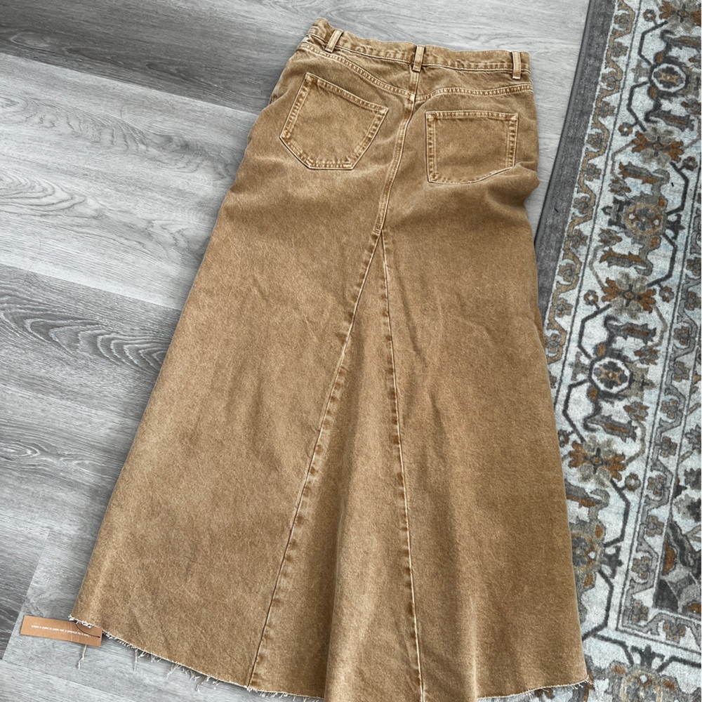 Reformation Tan Maxi Skirt - Picture 2 of 3